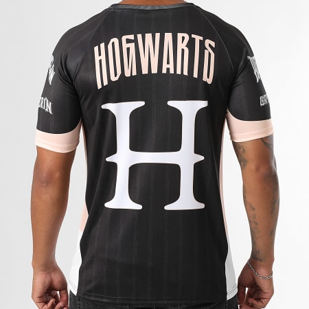 Harry Potter - Maglia Collector Jersey Hogwarts Nero Beige