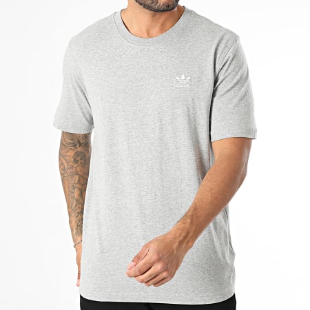 Adidas Originals - Tee Shirt Trefoil Essential JY6267 Gris Chiné