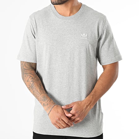 Adidas Originals - Tee Shirt Trefoil Essential JY6267 Gris Chiné