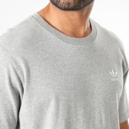Adidas Originals - Tee Shirt Trefoil Essential JY6267 Gris Chiné