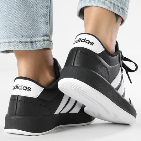 Adidas Sportswear - Baskets Femme Breaknet 3.0 JR8447 Core Black Footwear White