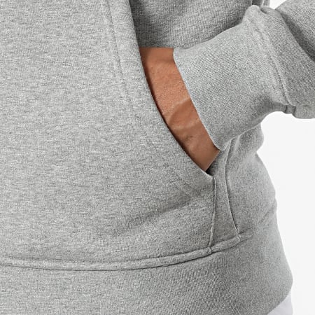 Adidas Originals - Sweat Zippé Capuche Essential JY6167 Gris Chiné