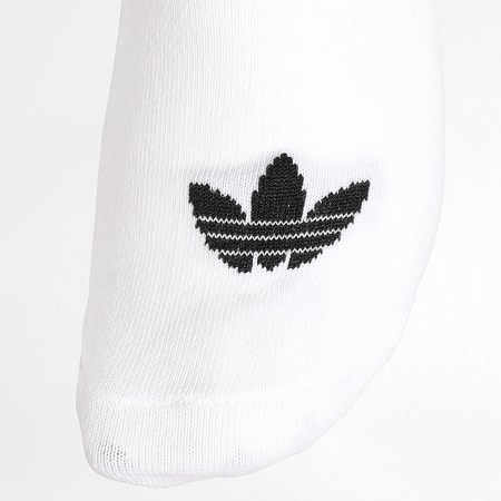 Adidas Originals - Lot De 6 Paires De Chaussettes Liner JW5336 Blanc