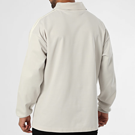 Adidas Originals - Polo Manches Longues Rugby JM9949 Beige