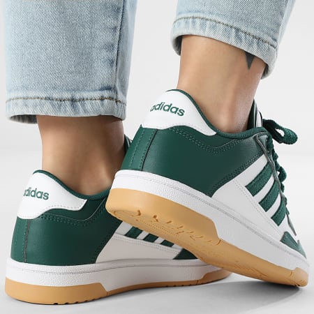 Adidas Sportswear - Rapid Court Low Sneakers Donna J JR1019 Core Green Footwear White Gum 3