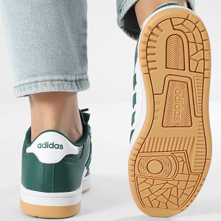 Adidas Sportswear - Rapid Court Low Sneakers Donna J JR1019 Core Green Footwear White Gum 3