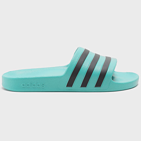 Adidas Sportswear - Claquettes Adilette Aqua JS1126 Vert Turquoise Noir