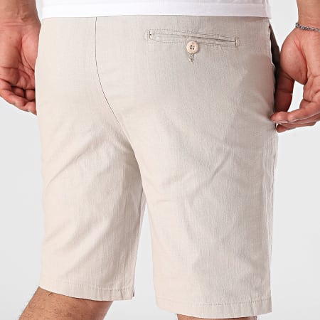 Armita - Short Chino En Lin 463 Beige