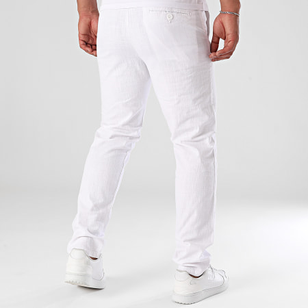 Armita - Pantalon En Lin 444 Blanc