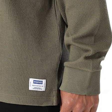 Hugo Blue - Sweat Crewneck Nuwolo 50534454 Vert Kaki