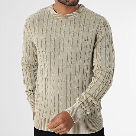 Tommy Hilfiger - Classic Cable Sweater 9524 Beige