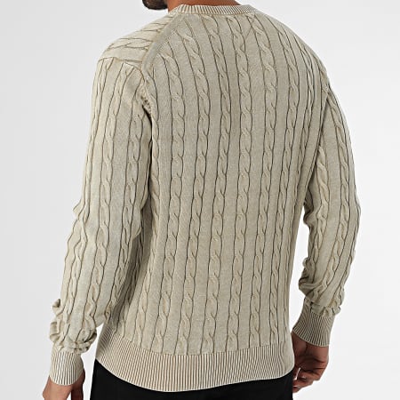 Tommy Hilfiger - Classic Cable Sweater 9524 Beige