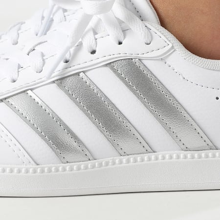 Adidas Sportswear - Baskets Femme Breaknet Sleek JI3527 Footwear White Silver Metallic