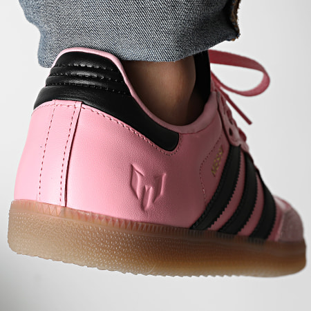 Adidas Sportswear - Baskets Samba Messi JP7844 Light Pink Core Black Gum 4