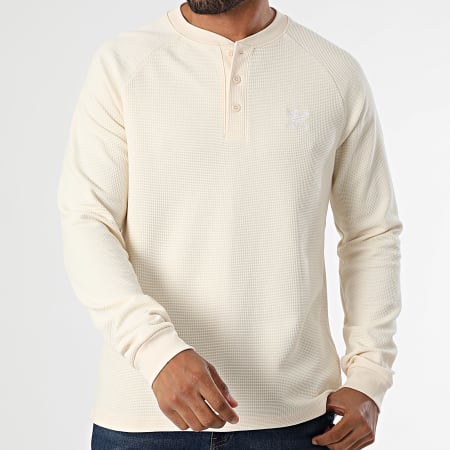 Adidas Originals - Polo Manches Longues Essentials JX2757 Beige