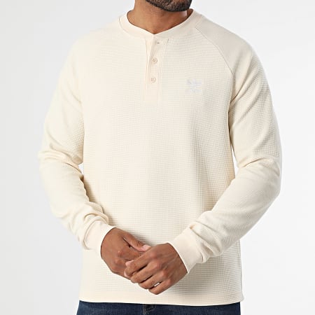 Adidas Originals - Polo Manches Longues Essentials JX2757 Beige