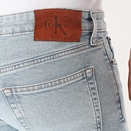 Calvin Klein - Jean Slim LV04RB736G Bleu Wash