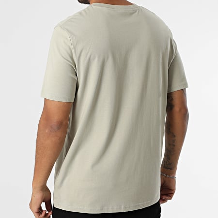 DC Comics - Tee Shirt Logo Superman Beige Stone Noir