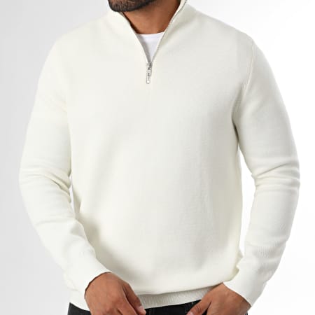 LBO - Jersey de punto con cremallera 2004 Blanco