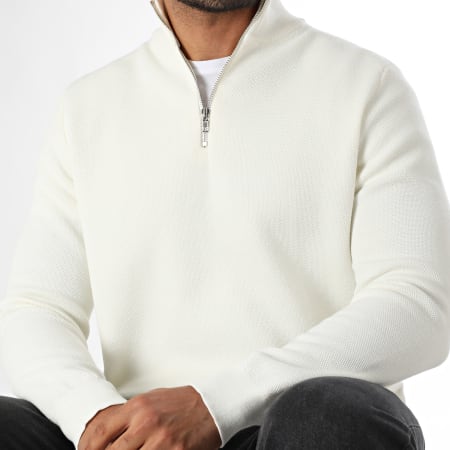 LBO - Jersey de punto con cremallera 2004 Blanco