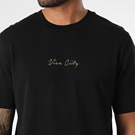 Luxury Lovers - Tee Shirt Oversize Vice City 2 Noir