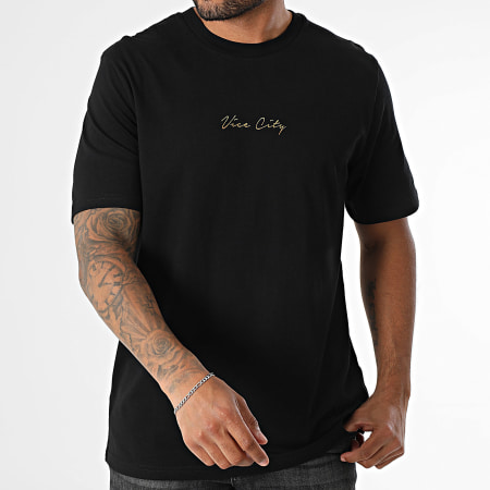 Luxury Lovers - Tee Shirt Oversize Vice City 2 Noir