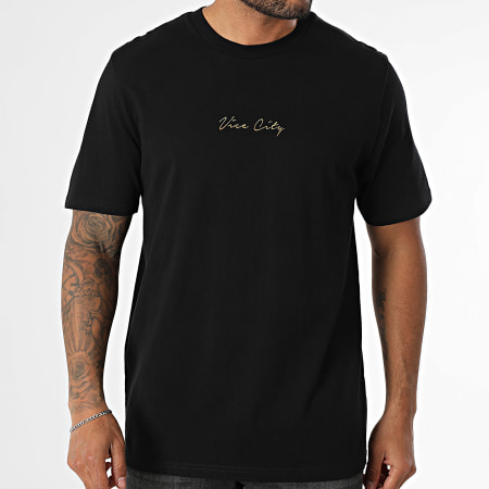 Luxury Lovers - Tee Shirt Oversize Vice City 2 Noir