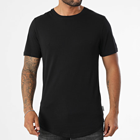 Only And Sons Tee Shirt Oversize Matt Longy Black Ryses