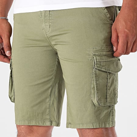 Paname Brothers - Basile Cargo Shorts Caqui Verde