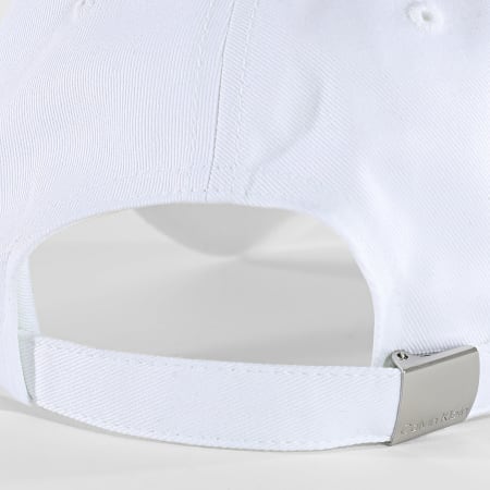 Calvin Klein - Casquette Logo Silicon Patch 5042 Blanc
