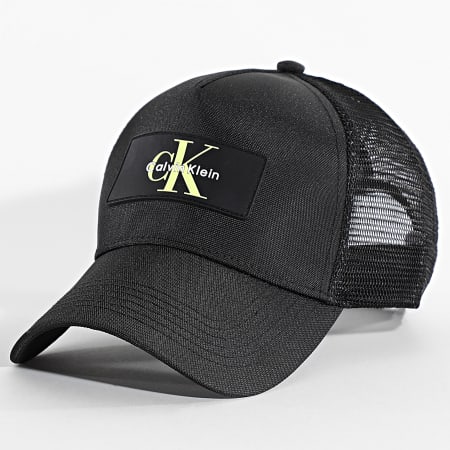 Calvin Klein - Casquette Trucker Logo Silicon Patch 5025 Noir