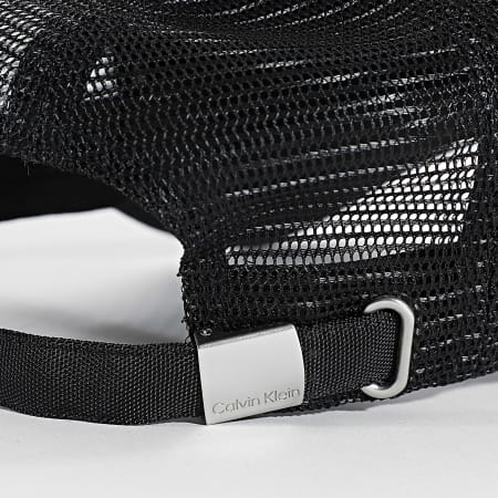 Calvin Klein - Casquette Trucker Logo Silicon Patch 5025 Noir