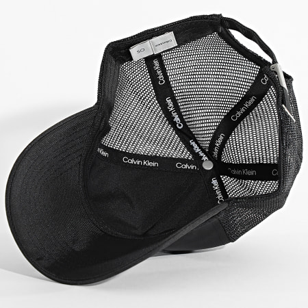 Calvin Klein - Casquette Trucker Logo Silicon Patch 5025 Noir