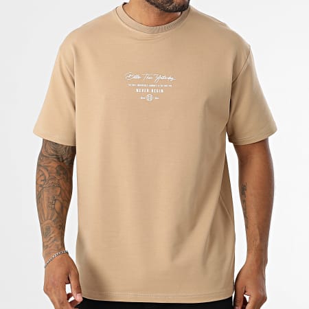 Classic Series - Oversize Tee Shirt 050 Beige - Ryses