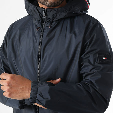 Tommy Hilfiger - Veste Zippée Capuche 0225 Bleu Marine