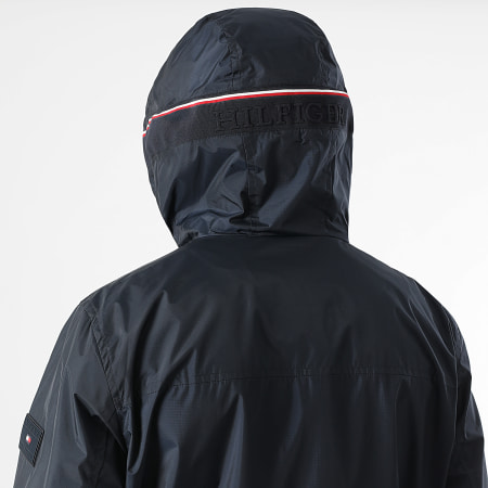 Tommy Hilfiger - Veste Zippée Capuche 0225 Bleu Marine
