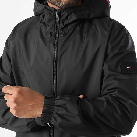 Tommy Hilfiger - Veste Zippée Capuche 0225 Noir