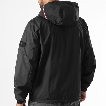Tommy Hilfiger - Veste Zippée Capuche 0225 Noir