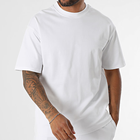 MTX - Ensemble Tee Shirt Oversize Et Short Jogging 096 Blanc