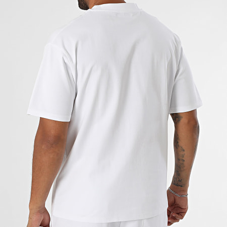 MTX - Ensemble Tee Shirt Oversize Et Short Jogging 096 Blanc