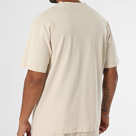 MTX - Ensemble Tee Shirt Oversize Et Short Jogging 096 Beige