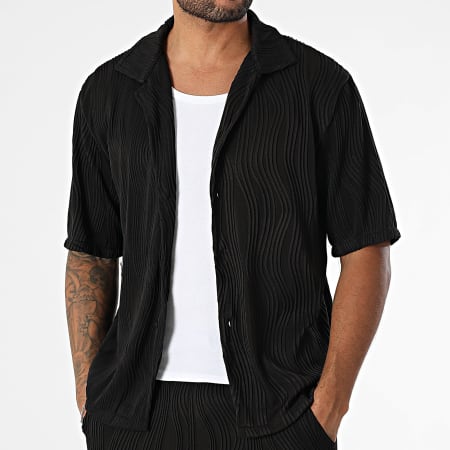 MTX - Ensemble Chemise Manches Courtes Et Short Jogging 225 Noir