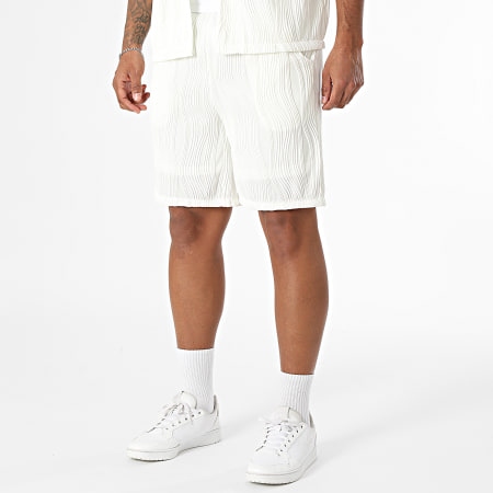 MTX - Ensemble Chemise Manches Courtes Et Short Jogging 225 Beige Clair