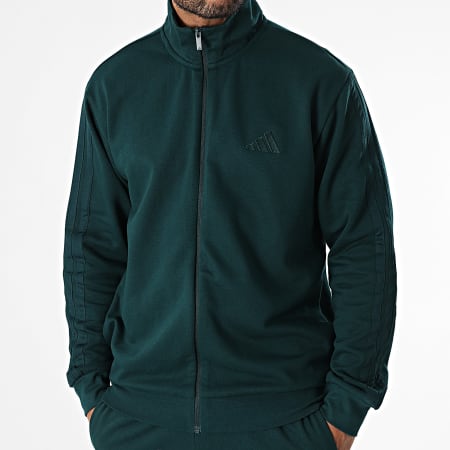 Adidas Sportswear - Ensemble De Survetement A Bandes 3 Stripes JX5546 Vert Bouteille