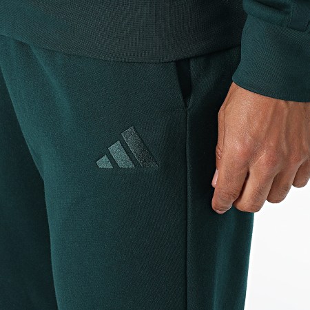 Adidas Sportswear - Ensemble De Survetement A Bandes 3 Stripes JX5546 Vert Bouteille
