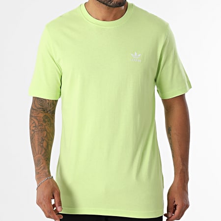 Adidas Originals - Tee Shirt Trefoil Essential JZ3583 Vert Clair