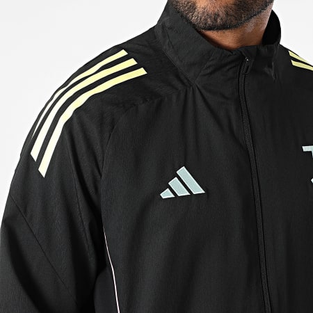 Adidas Sportswear - Veste Zippée Juventus Prematch JP1627 Noir