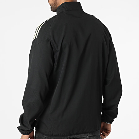 Adidas Sportswear - Veste Zippée Juventus Prematch JP1627 Noir
