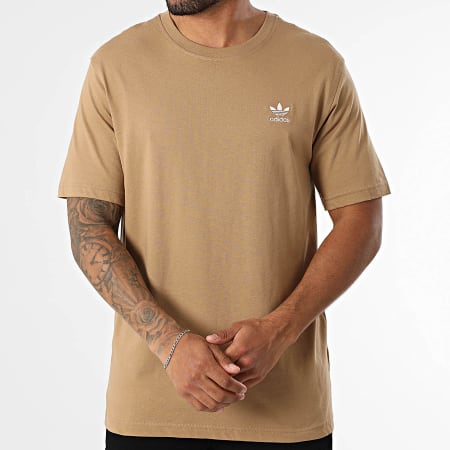 Adidas Originals - Tee Shirt Trefoil Essential JX2824 Camel