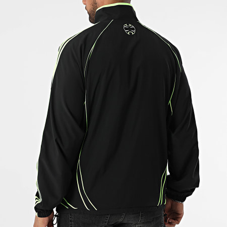 Adidas Sportswear - Teamgeist Zip Jacket JW5866 Black Fluorescent
